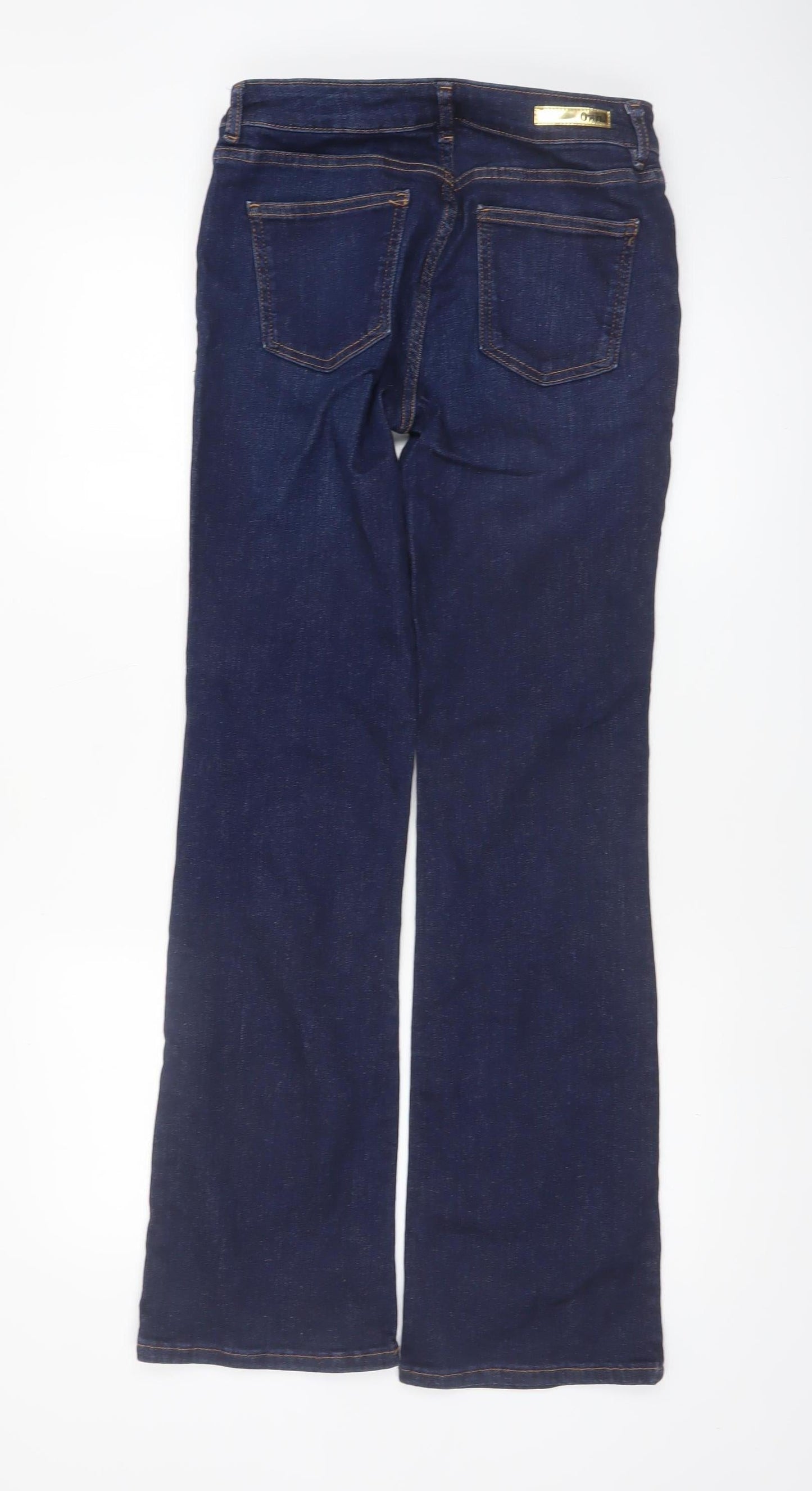 Own Women's Blue Bootcut Stretch Denim Jeans Size 12 Regular