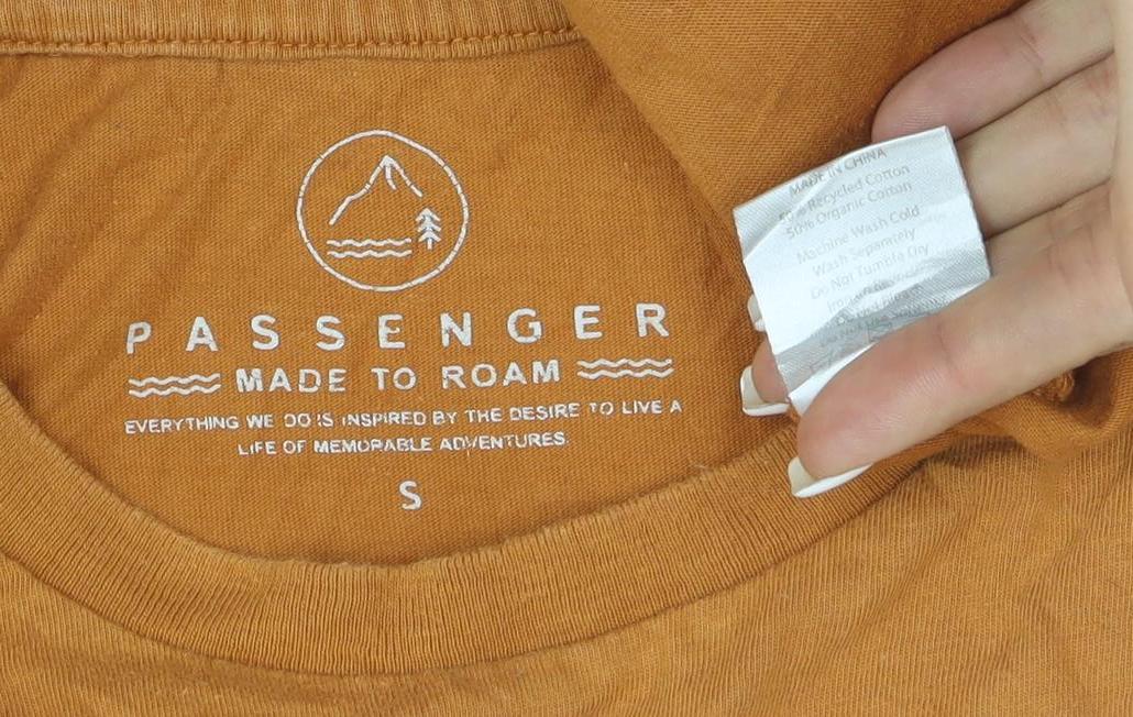 Passenger Men’s Brown Graphic Outdoor Adventure T-Shirt Size S