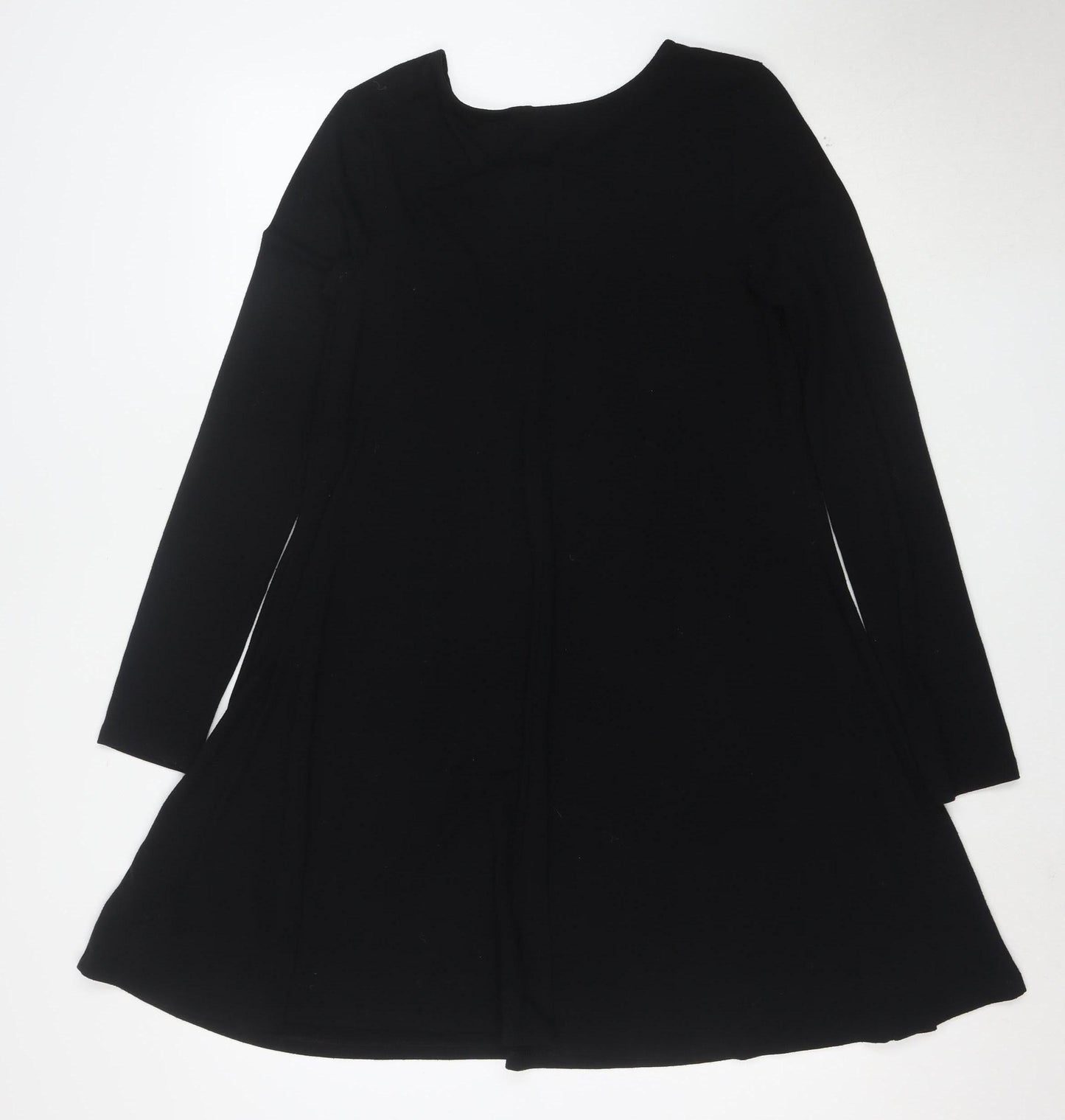 Old Navy Women’s Black Jersey A-Line Dress Size M Long Sleeve