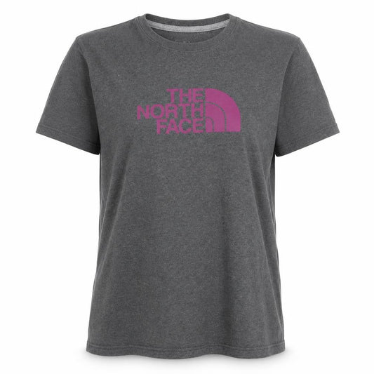 The North Face Womens Grey Classic Fit Short Sleeve T-Shirt L