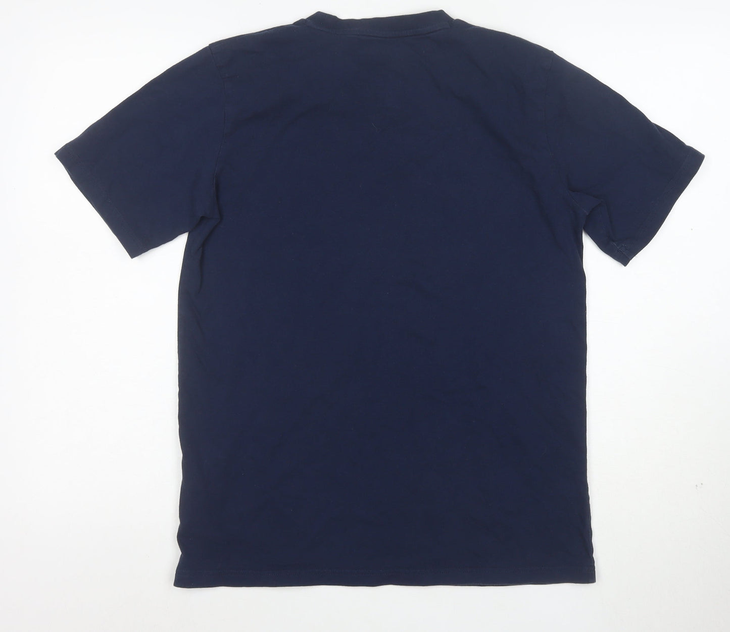 Berghaus Men's Blue Short Sleeve Organic Cotton Logo T-Shirt M