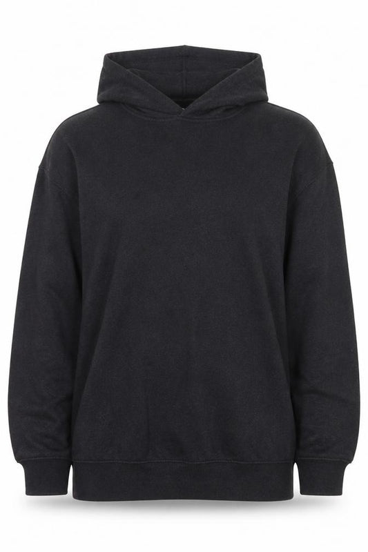 Nike Women's Black M Pullover Hoodie Cotton Blend Casual Sweatshirt