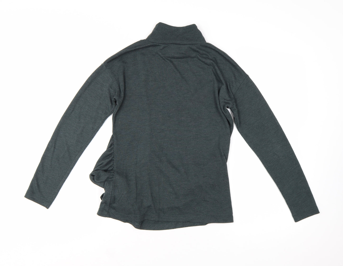 Great Plains Women’s Grey Roll Neck Tie Pullover Jumper XS