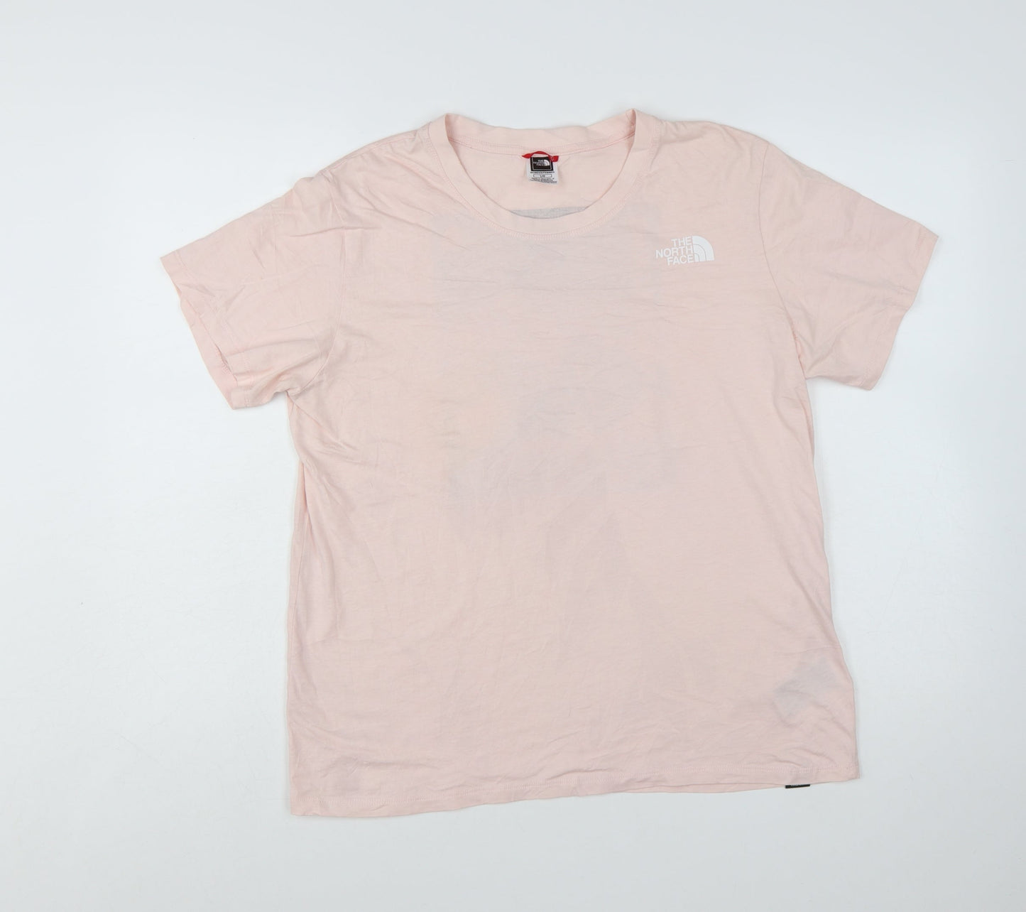 The North Face Pink Graphic Outdoor Men's L Cotton T-Shirt