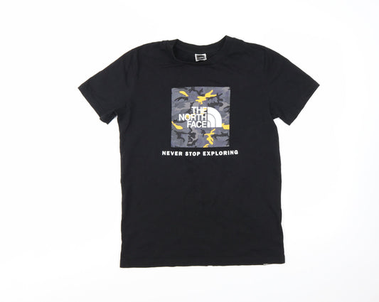 The North Face Boys Black XL Graphic Outdoor T-Shirt