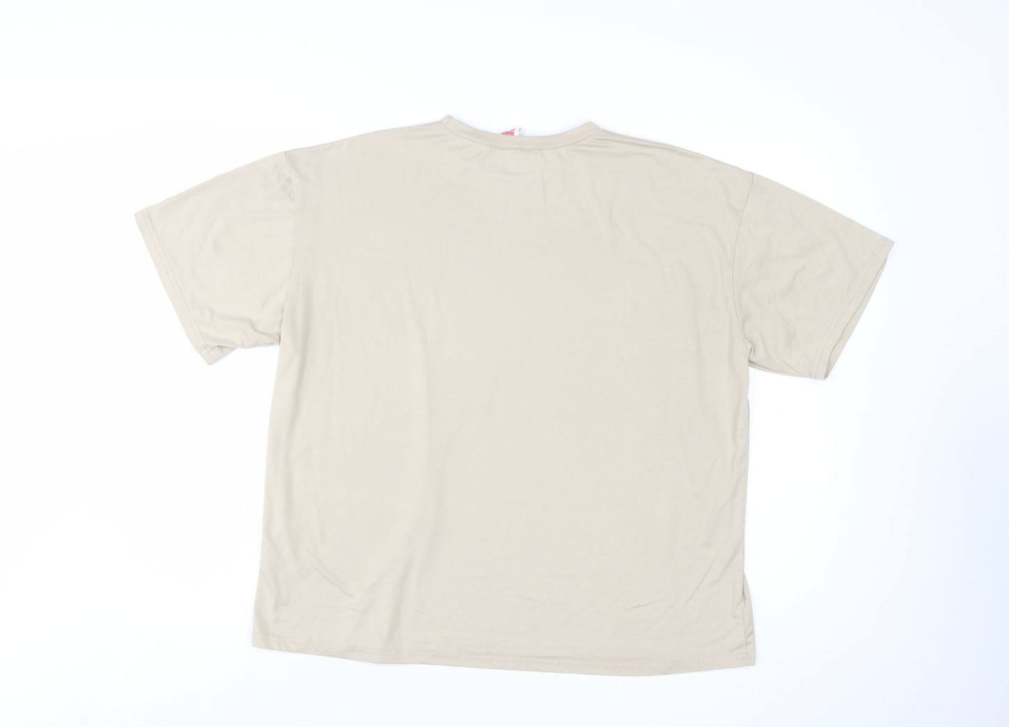 ROMWE Women’s Beige The Joker Graphic T-Shirt Size S