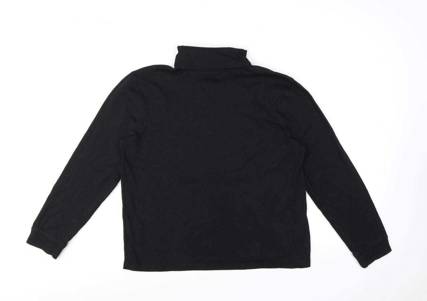 Mountain Warehouse Women Black XL Roll Neck Thermal Long Sleeve Top