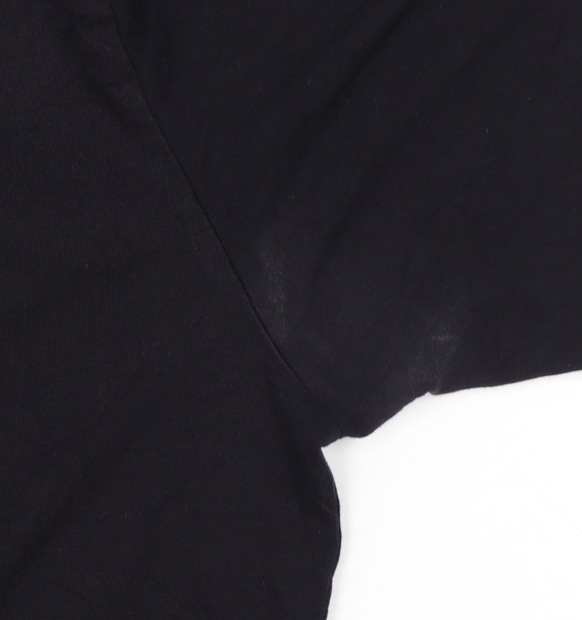 Champion Men’s Black Large Graphic Logo Cotton T-Shirt