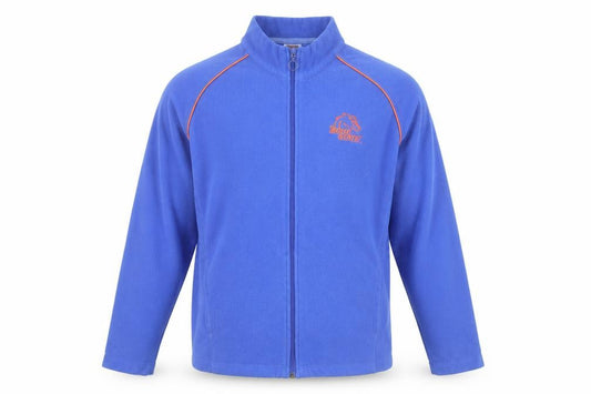 Nike Boys Blue Fleece Track Jacket XL (16) Boise State Team Zip-Up