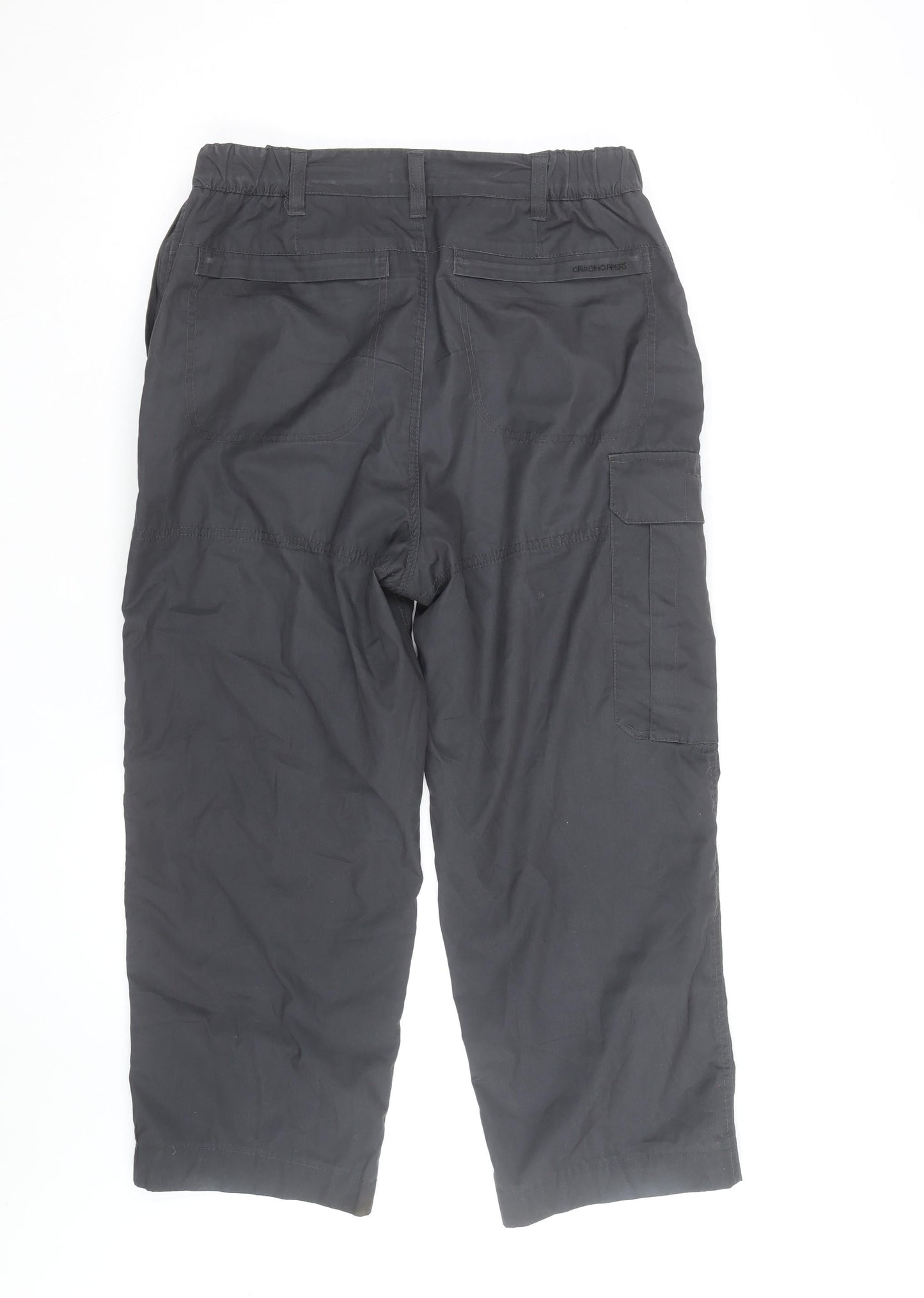 Craghoppers Men's Black Cargo Trousers 2XS Regular Fit Outdoor