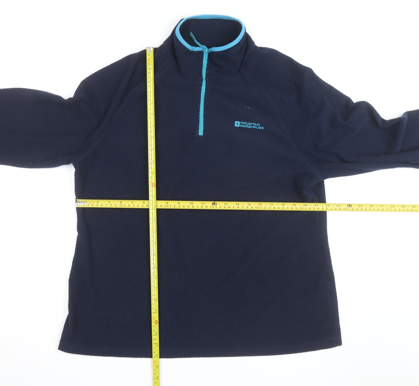 Mountain Warehouse Women’s Navy 1/4 Zip Fleece Sweatshirt UK 20