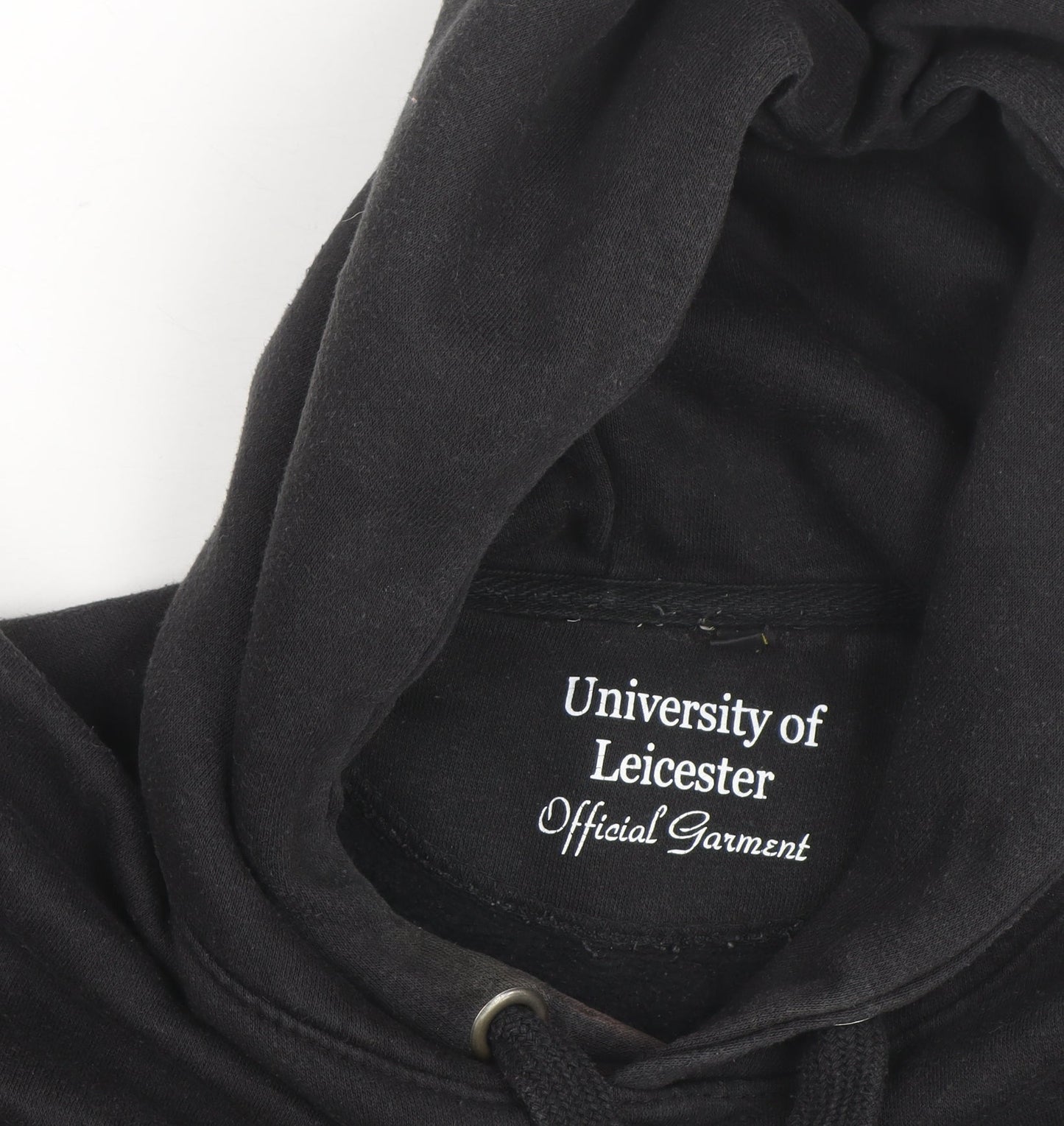 University of Leicester Men's Black L Pullover Hoodie