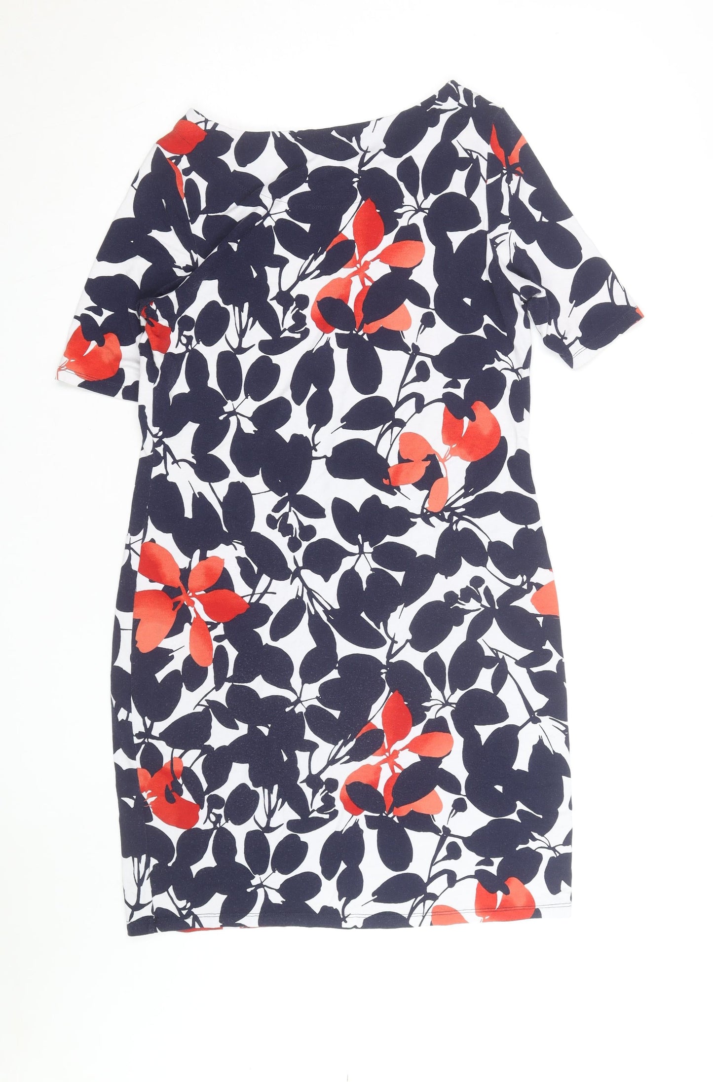 Marks and Spencer Women’s Multicoloured Floral Shift Dress Size 14
