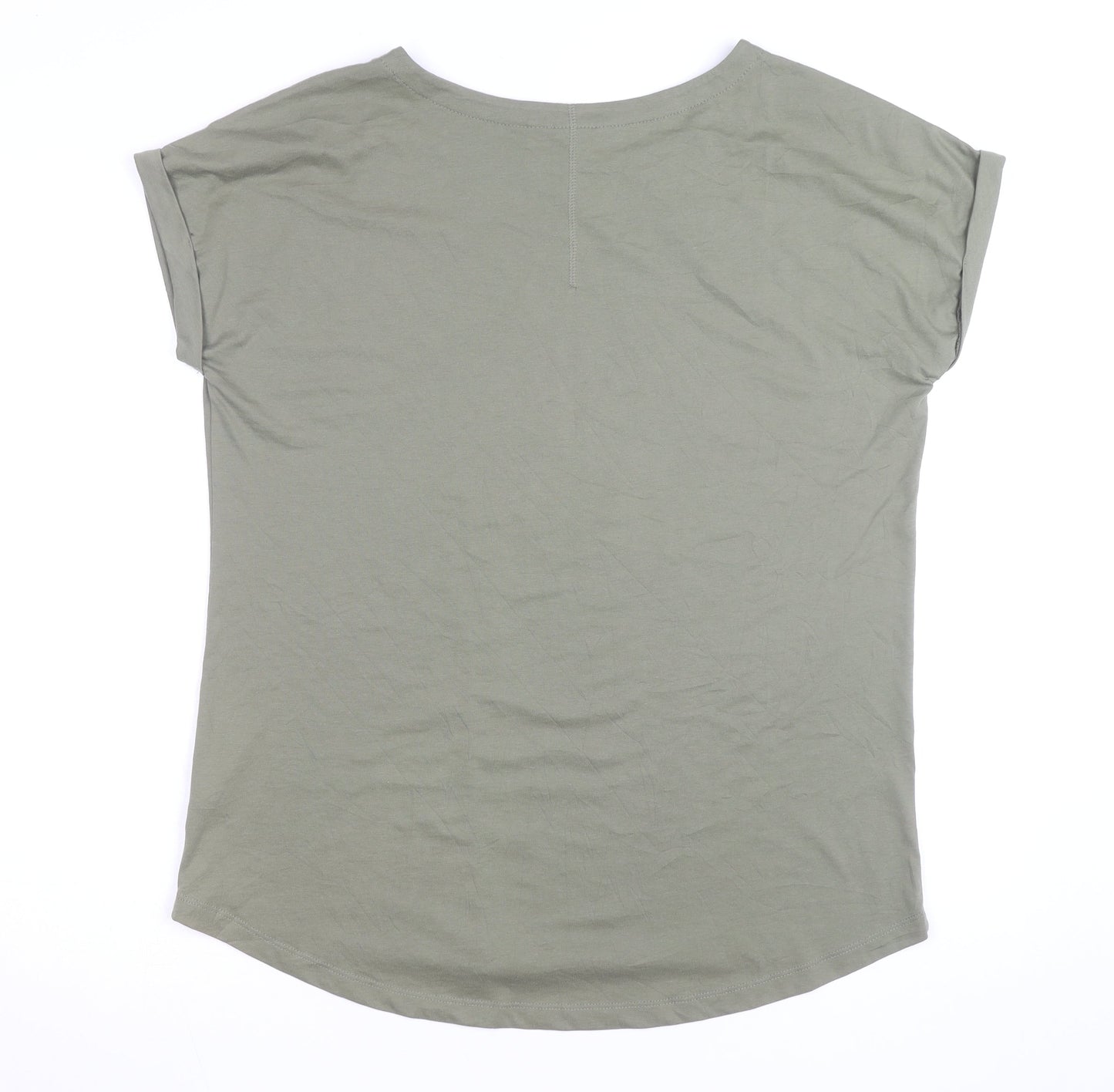 Next Women’s Green Star Studded T-Shirt Size 16 Short Sleeve