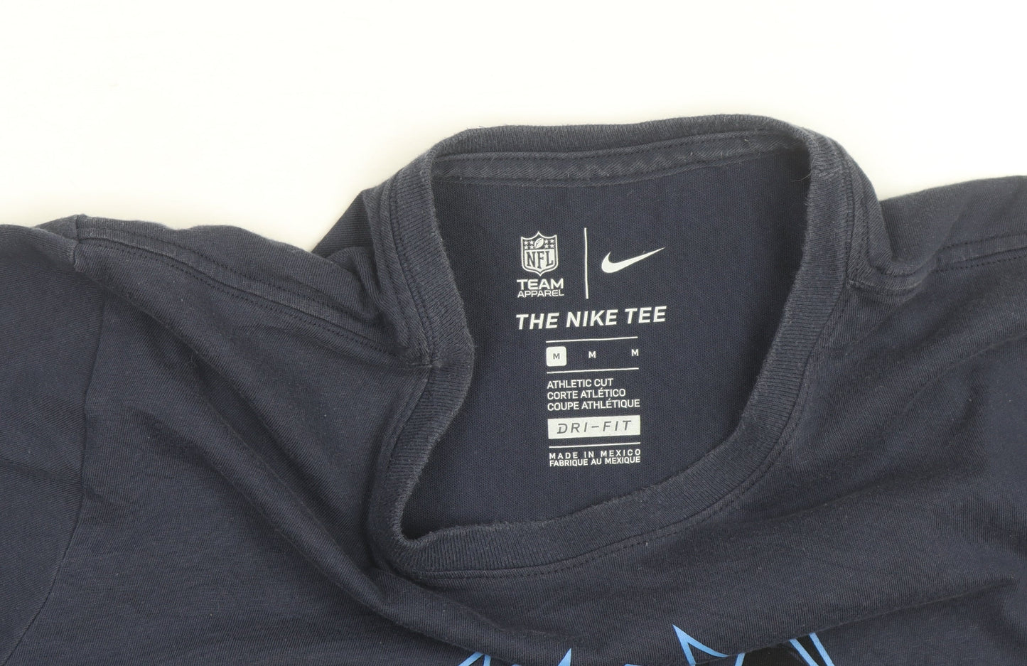 Nike NFL Team Apparel Blue Dri-Fit Men's M Athletic T-Shirt