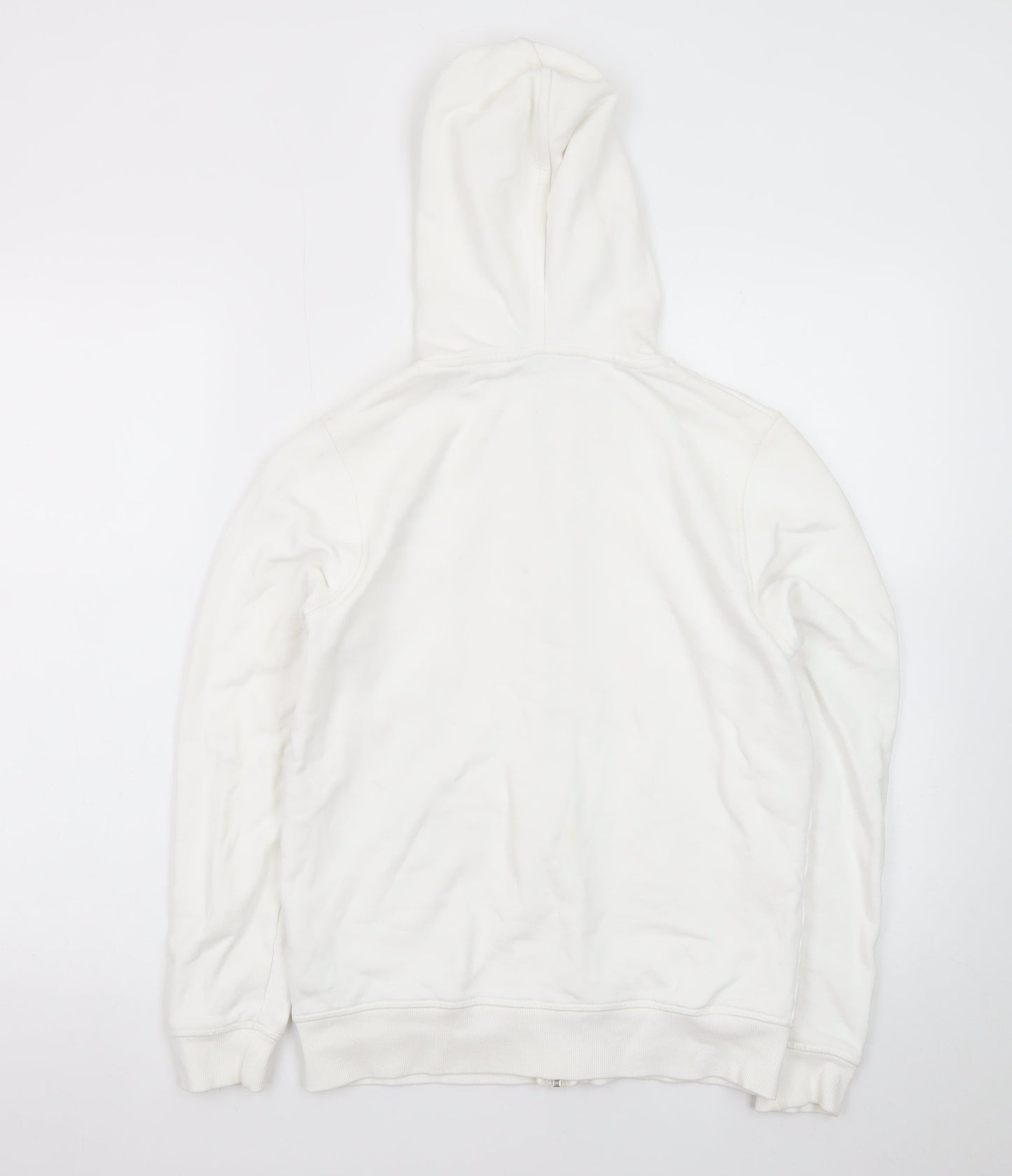 Marks and Spencer Women’s Ivory Full Zip Hoodie Size 8