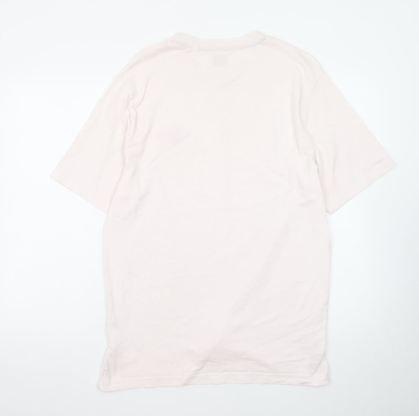 Lee Cooper Men's Beige XL Classic Cotton Crew Neck T-Shirt