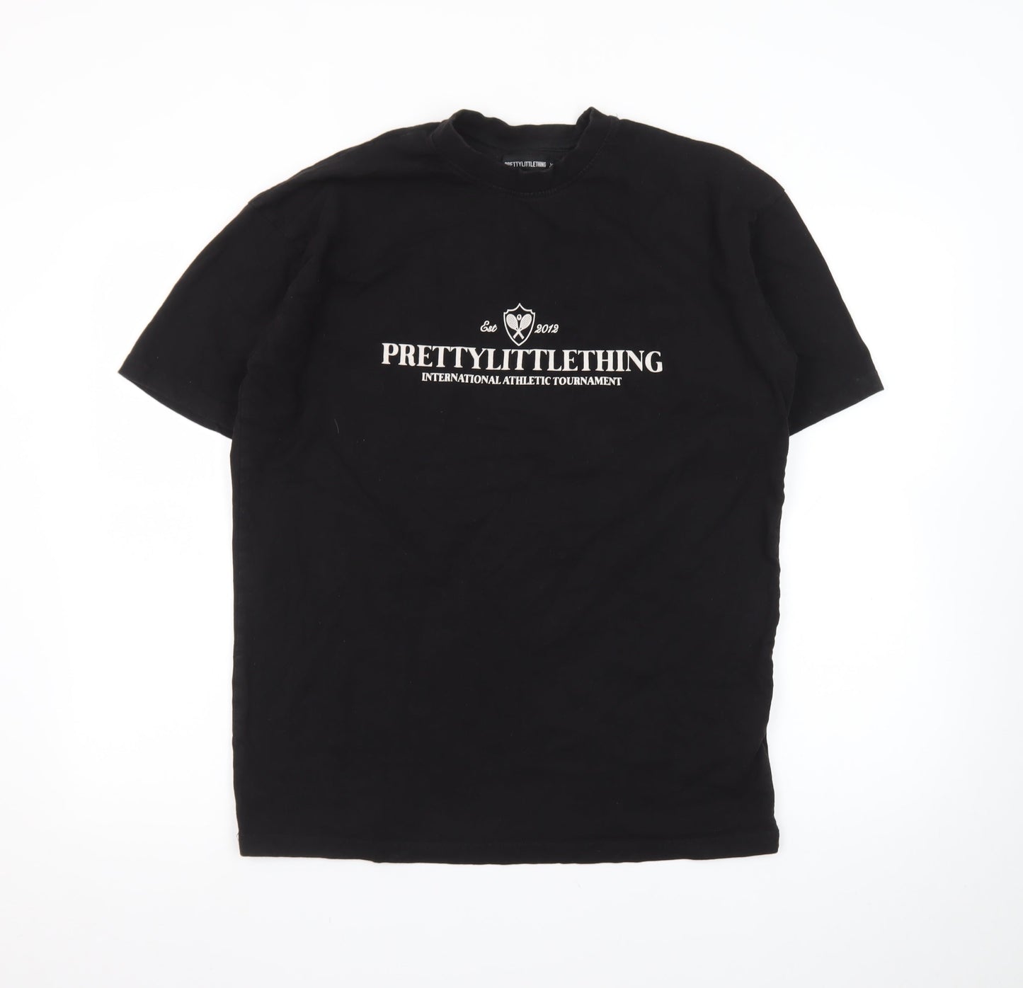 PrettyLittleThing Women’s Black XS Basic Cotton T-Shirt
