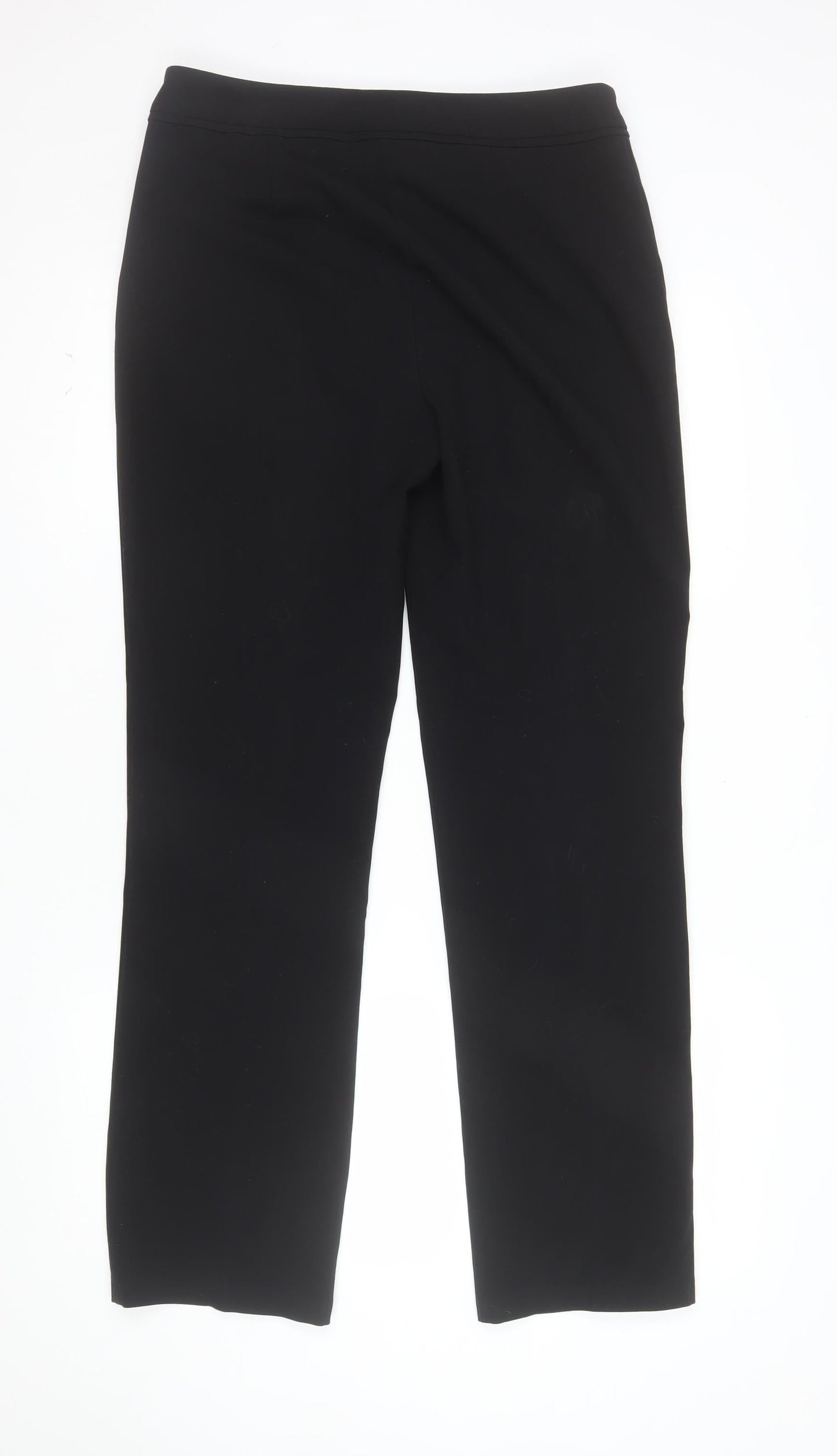 Marks and Spencer Women’s Black Size 10 Slim Fit Stretch Trousers