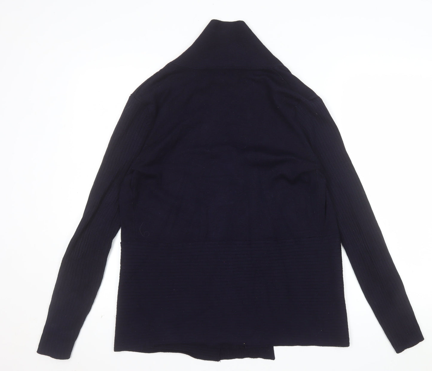 89th & Madison Women's Black Knit Open Cardigan M