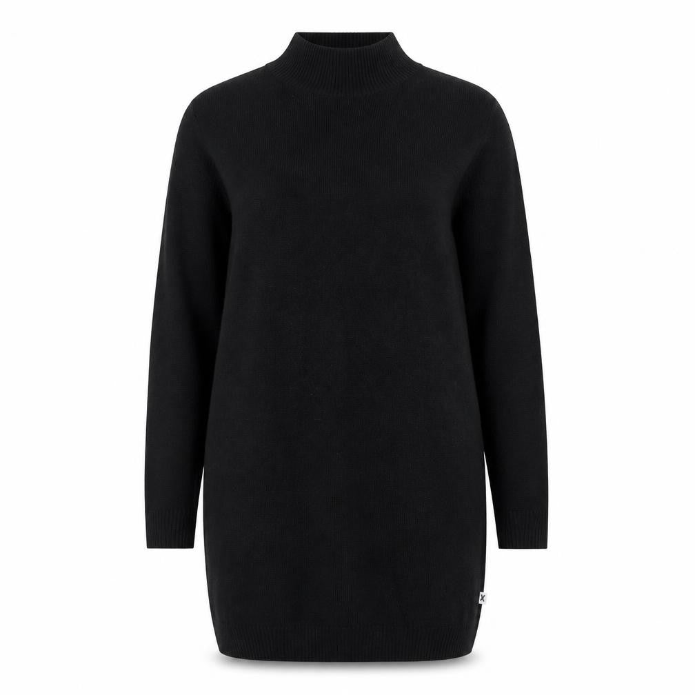 Collusion Women's Black High Neck Long Sleeve Jumper Dress Size 10