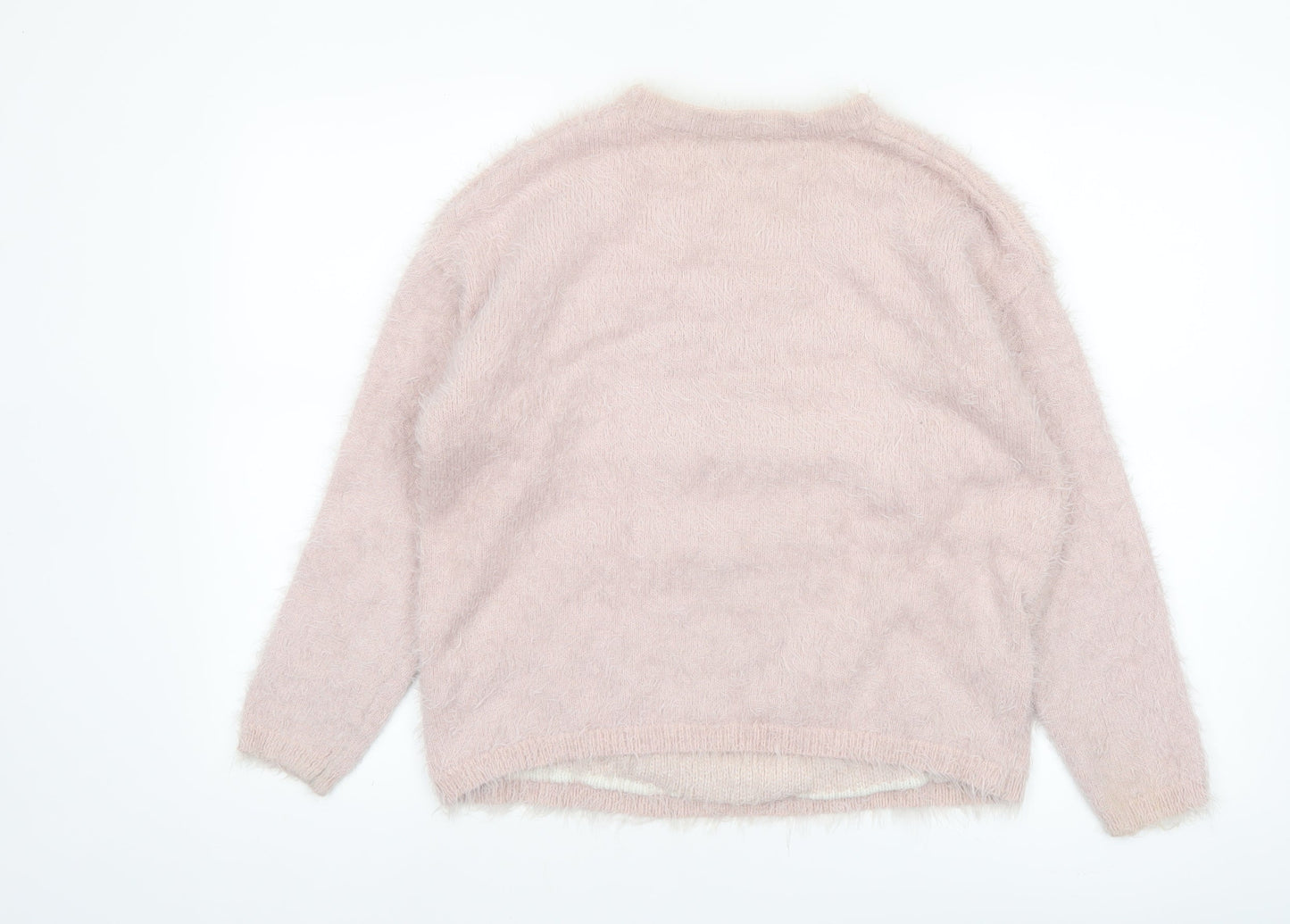 Disney Women Pink Thumper Long Sleeve Knit Jumper Medium