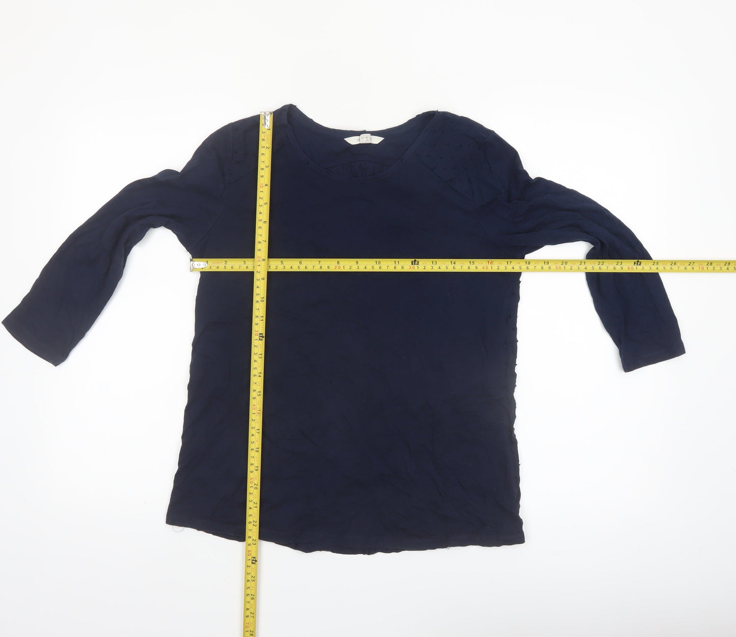 White Stuff Women's Blue Long Sleeve Tunic Blouse UK 10