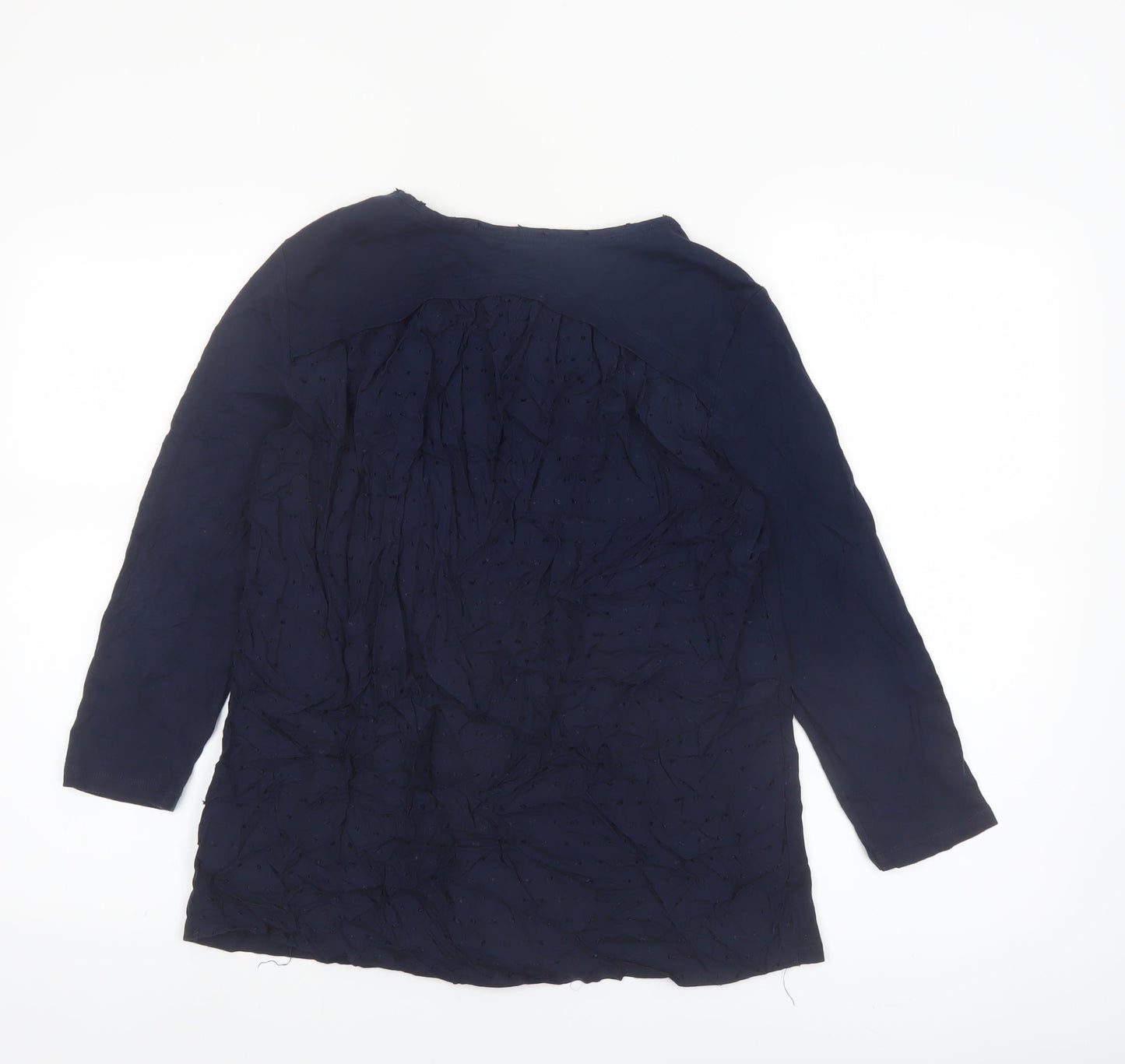 White Stuff Women's Blue Long Sleeve Tunic Blouse UK 10
