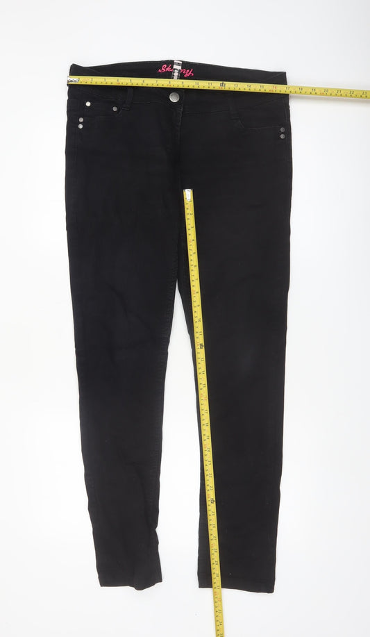 Denim Co. Women's Black Skinny Jeans Size 10 Slim Fit