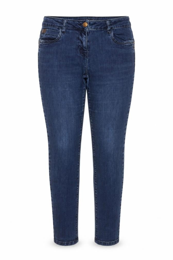 George Women’s Blue Skinny Jeans Size 14 Mid Rise Stretch Denim