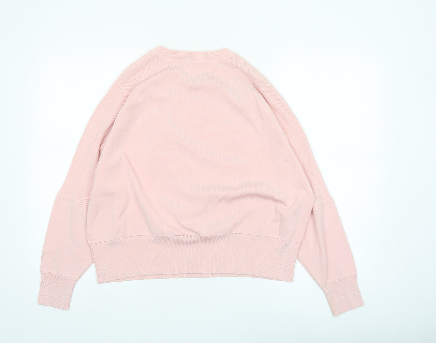 Marks and Spencer Goodmove Pink Crew Neck Long Sleeve Jumper Size 12