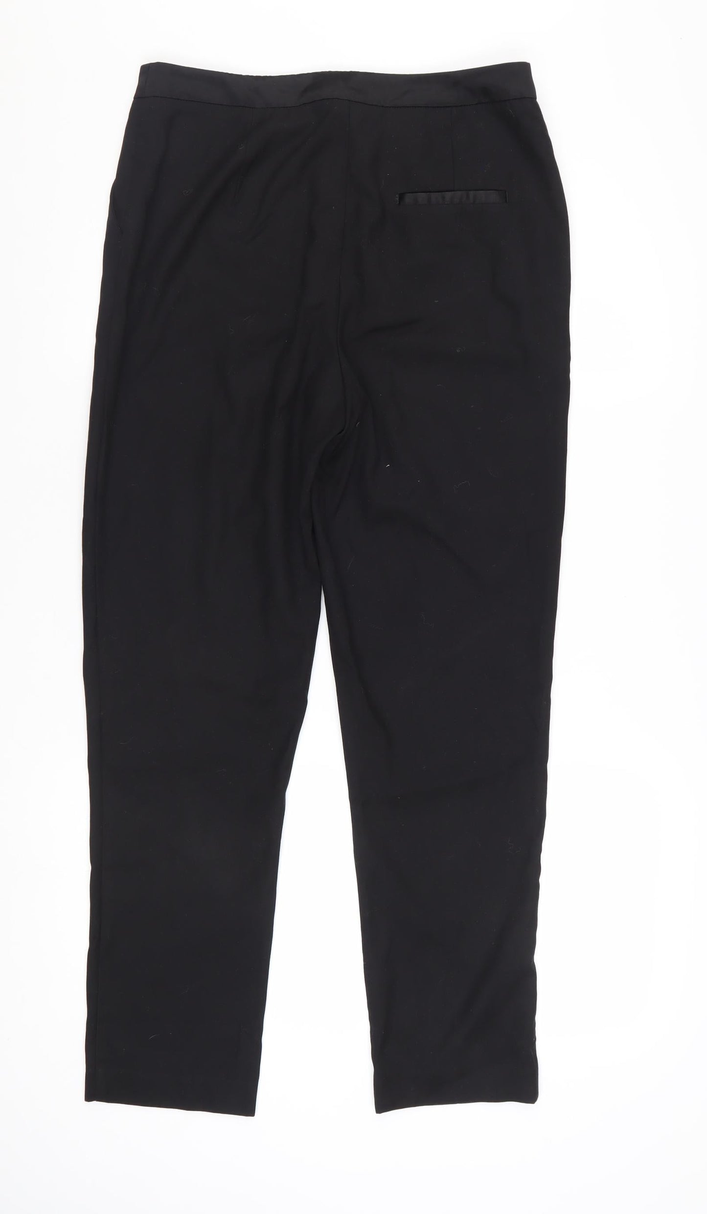 New Look Women's Black Slim Fit Tailored Trousers Size 10