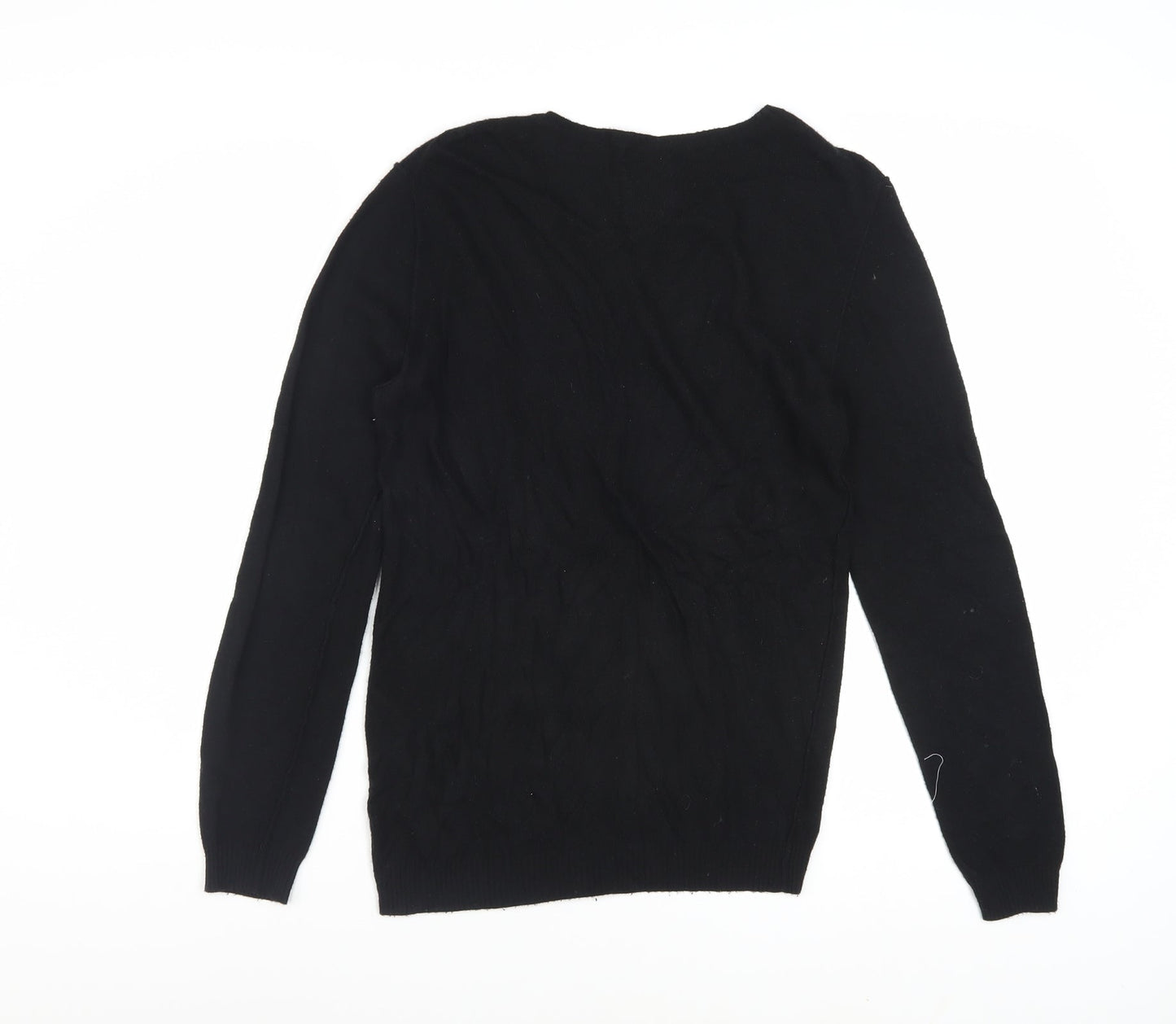 Diesel Men's Black Crew Neck Pullover Jumper Size S