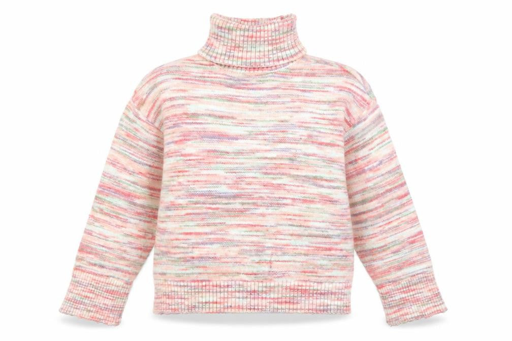 Marks & Spencer Women’s Multicoloured Roll Neck Knit Jumper M