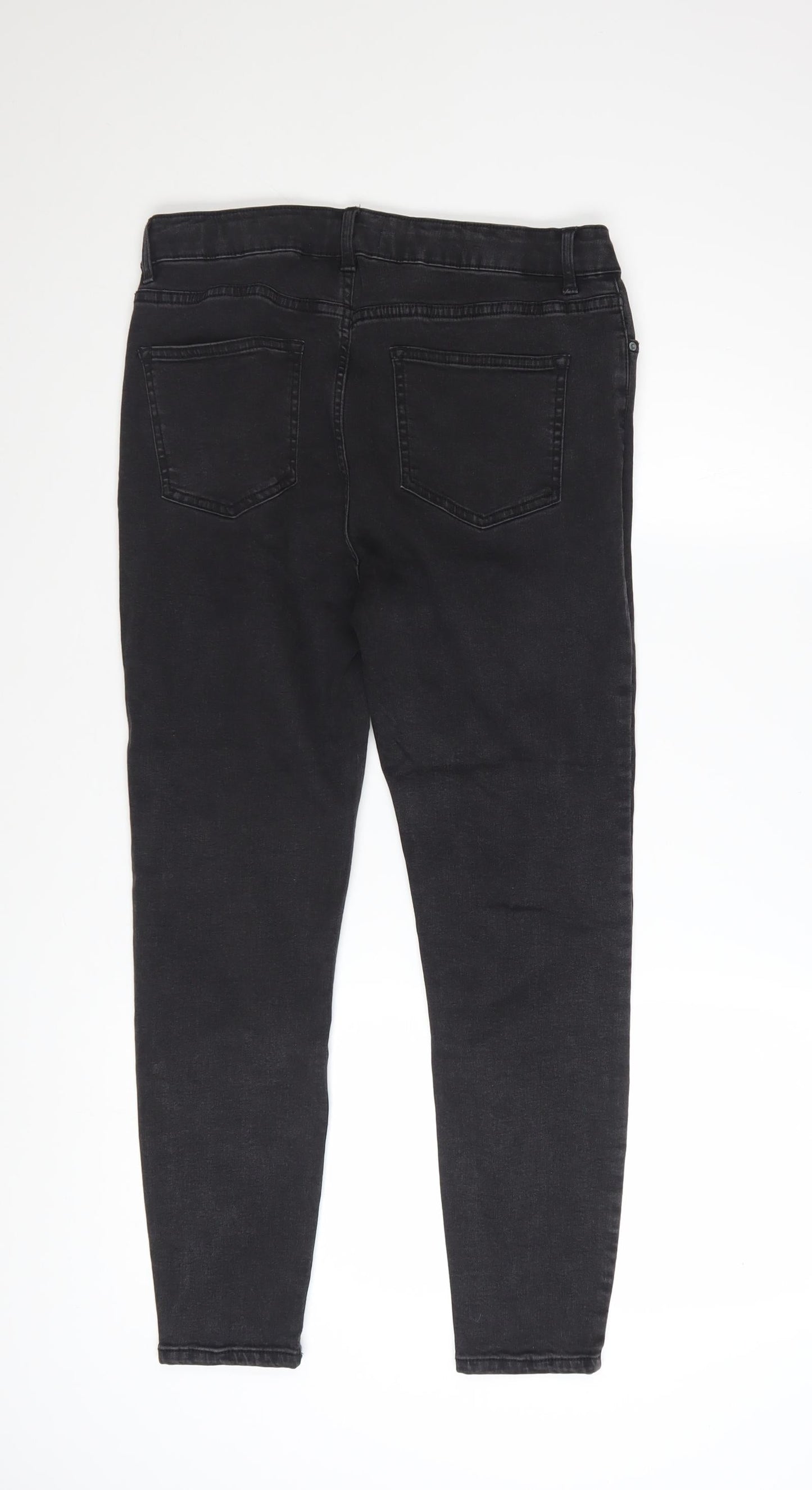 Denim 365 Women Black Size 14/S Skinny Jeans Cotton Blend