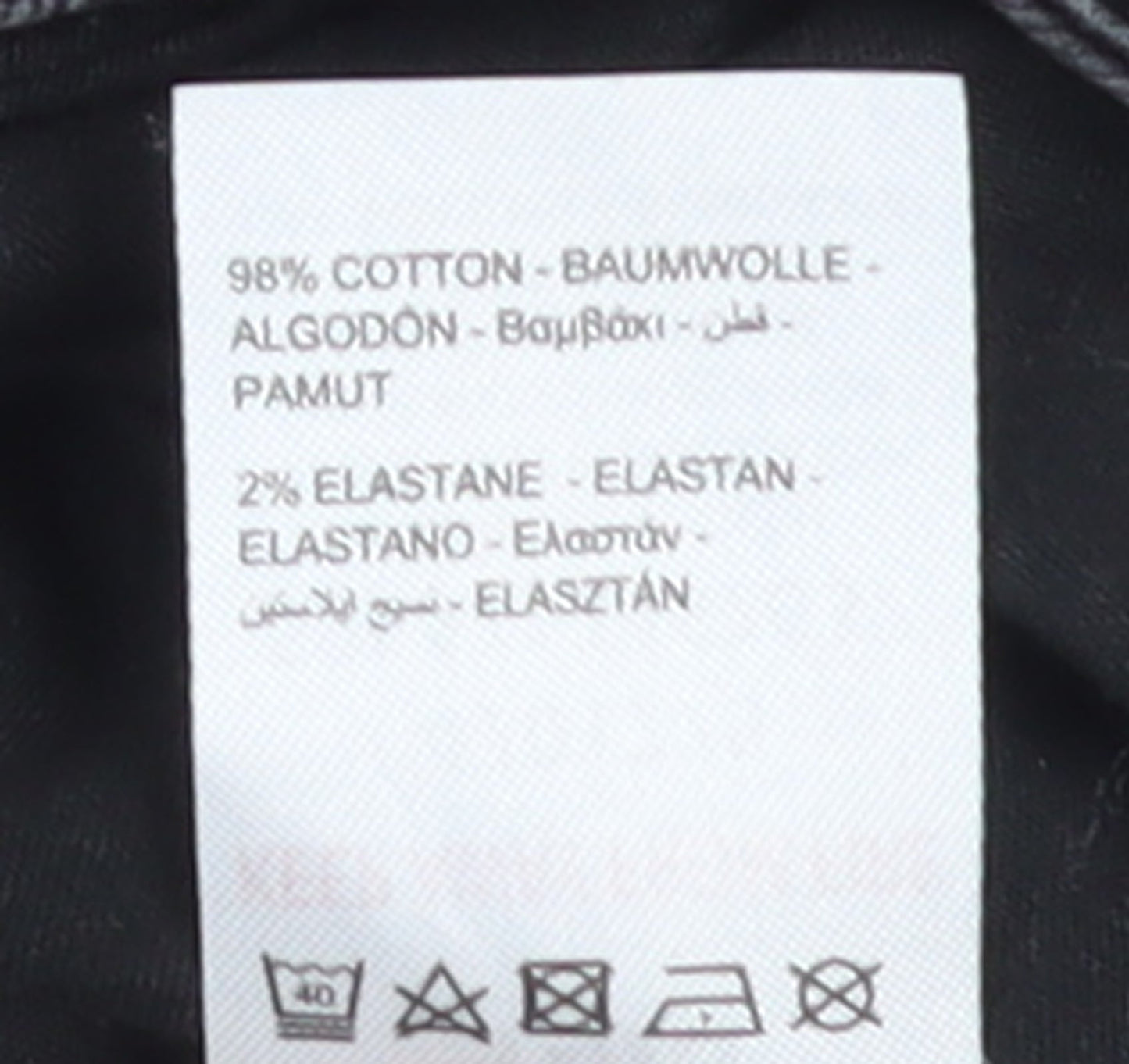 Denim 365 Women Black Size 14/S Skinny Jeans Cotton Blend
