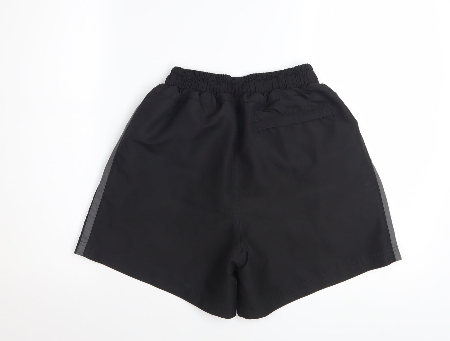 Lonsdale Men's Black Regular Fit Quick Dry Sports Shorts Size S
