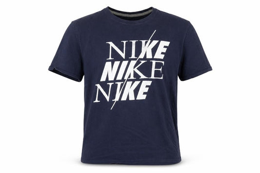 Nike Men's Blue XL Athletic Fit Graphic Sports T-Shirt