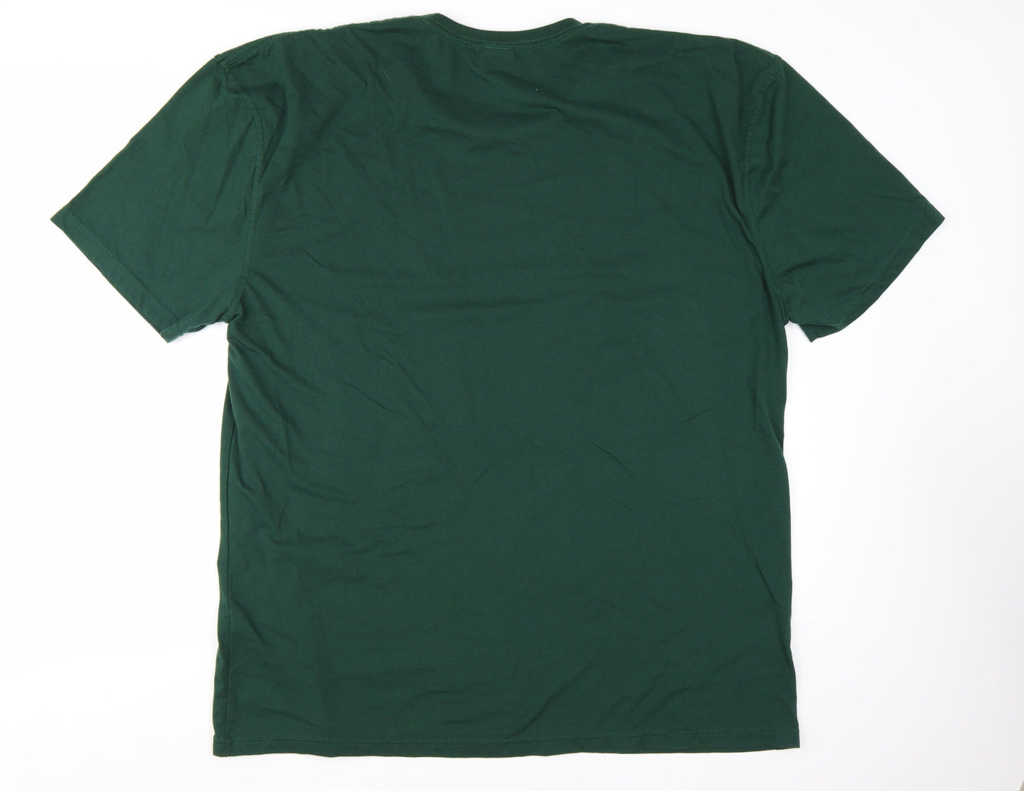 Pro RTX Men's Green Sports Graphic 4XL Crew Neck Cotton T-Shirt
