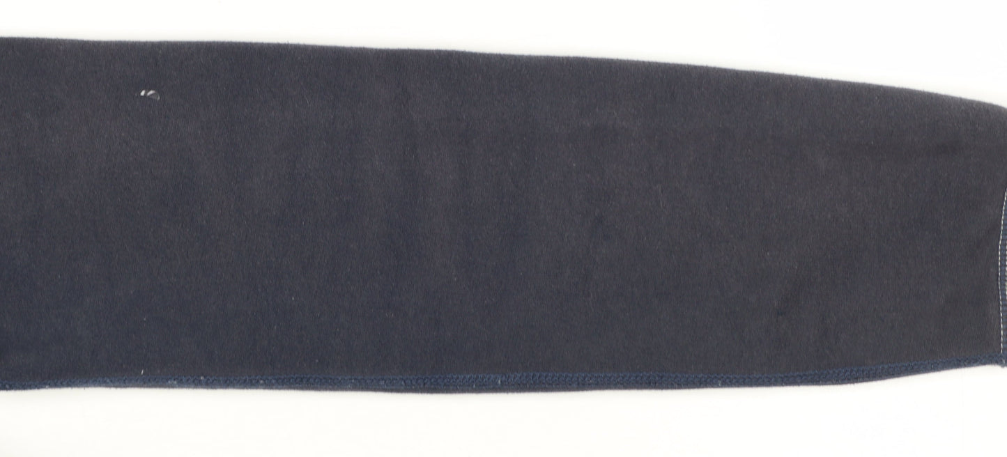 Abercrombie & Fitch Womens Navy Blue Full Zip Hoodie M