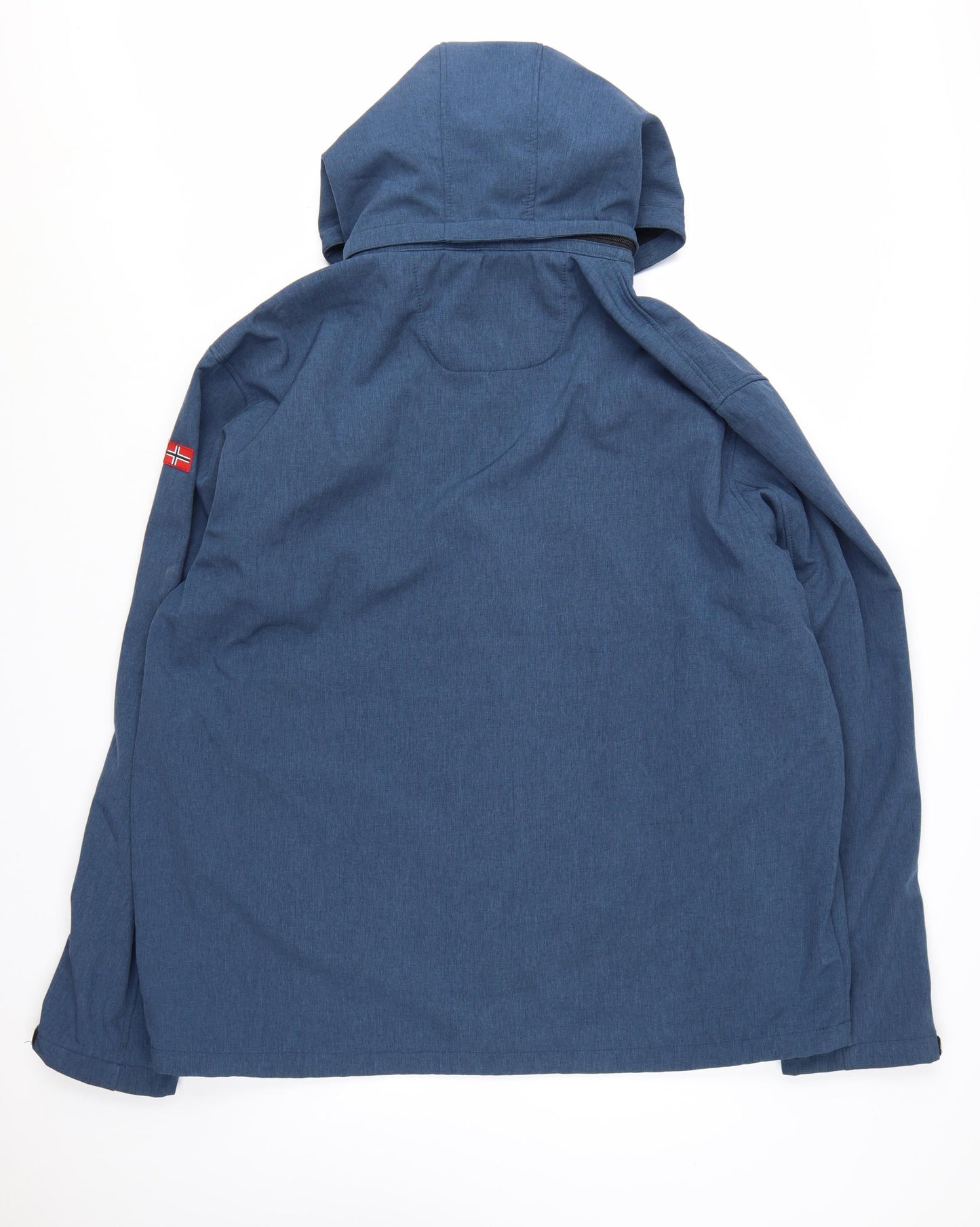 Nordberg Men's Blue Softshell Hooded Outdoor Jacket 4XL