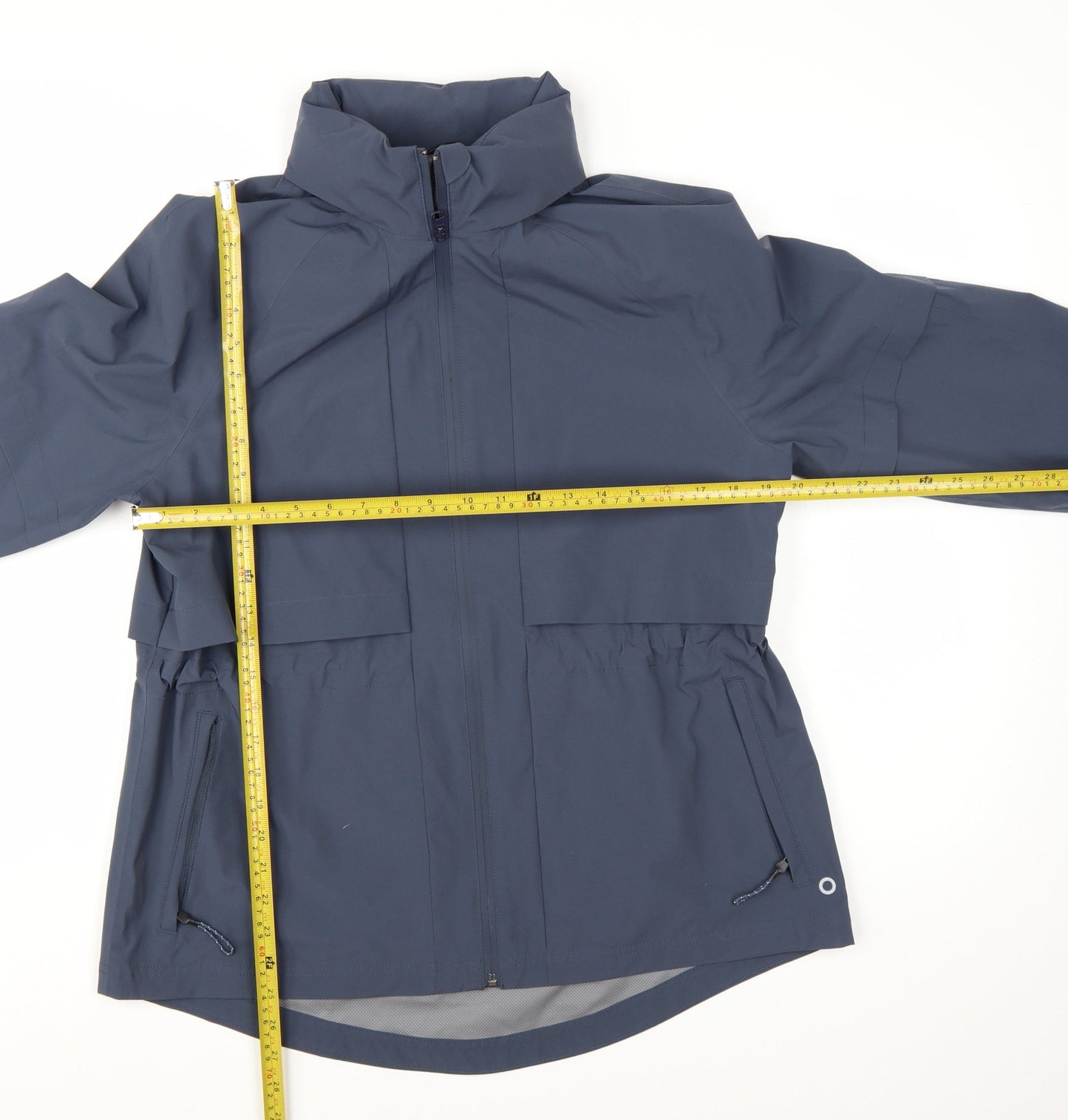 Marks and Spencer Women Blue Size 10 Lightweight Rain Coat Jacket