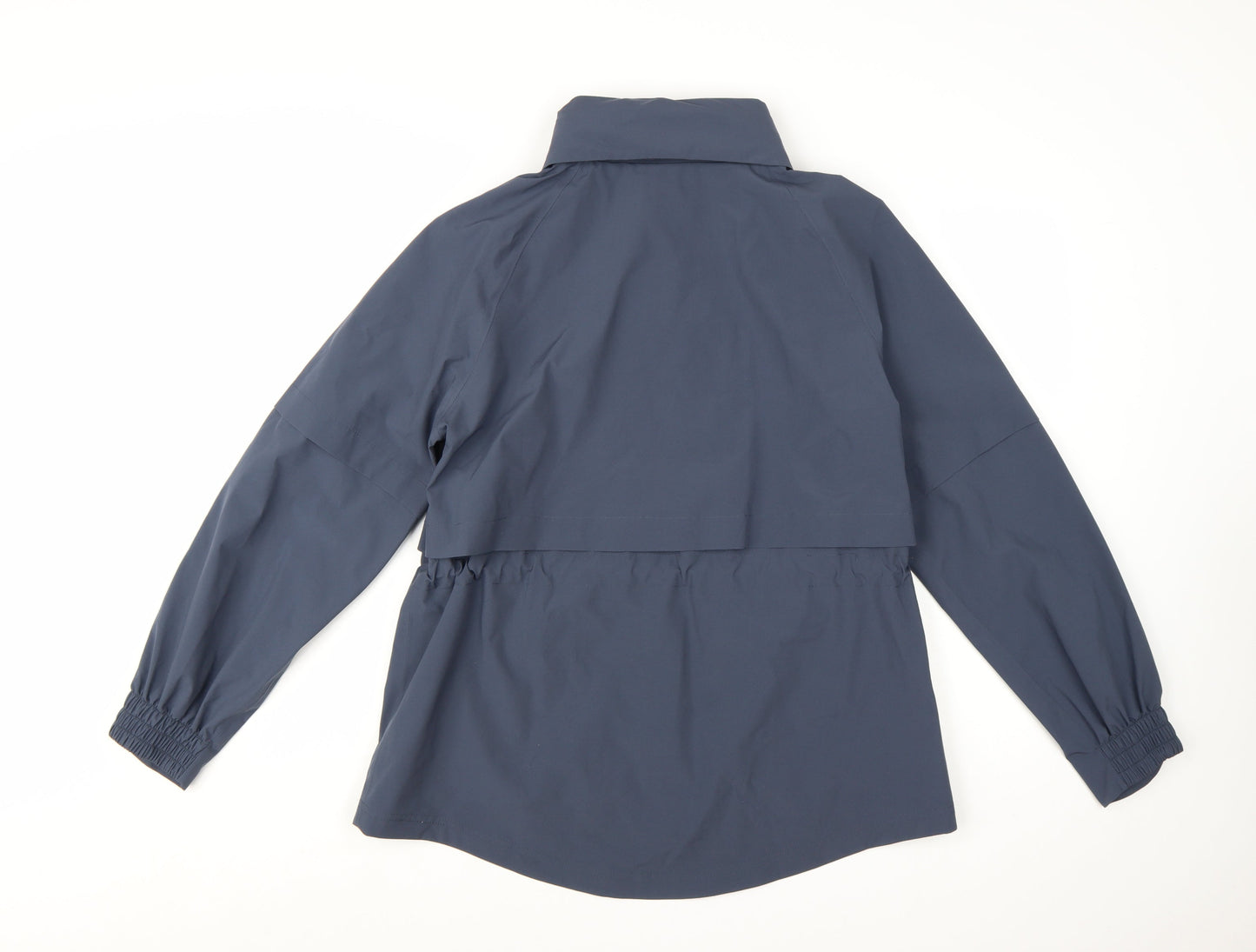 Marks and Spencer Women Blue Size 10 Lightweight Rain Coat Jacket