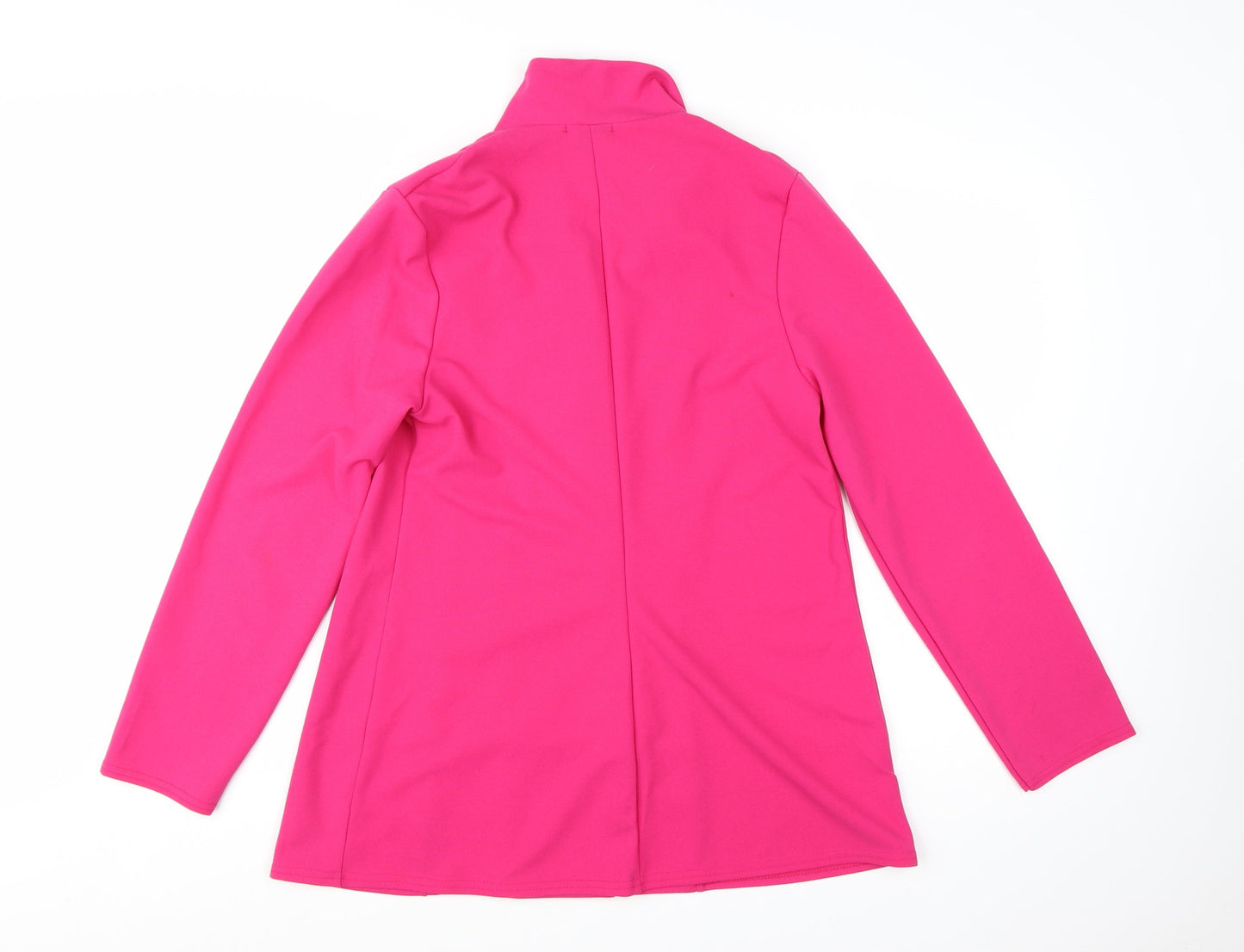 Boohoo Women’s Pink Double-Breasted Blazer UK 14