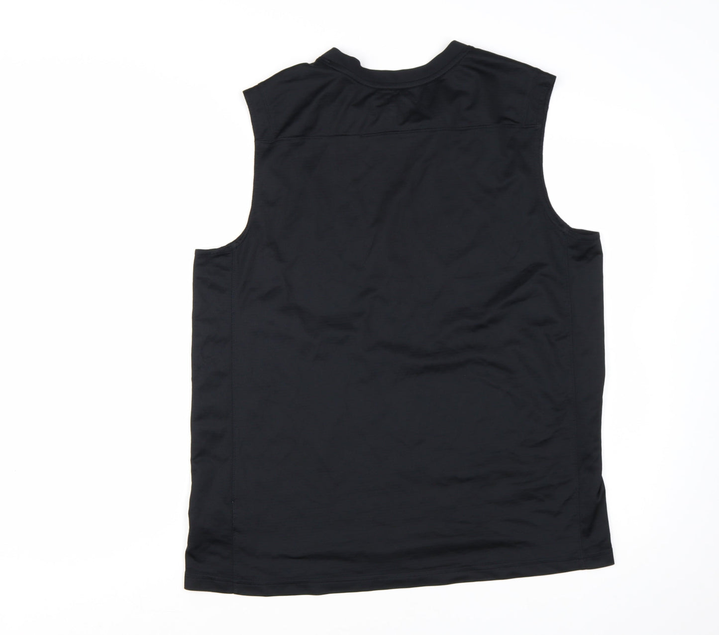 Nike Men's Black Dri-Fit Sleeveless Tank Top XL Athletic Gym Wear