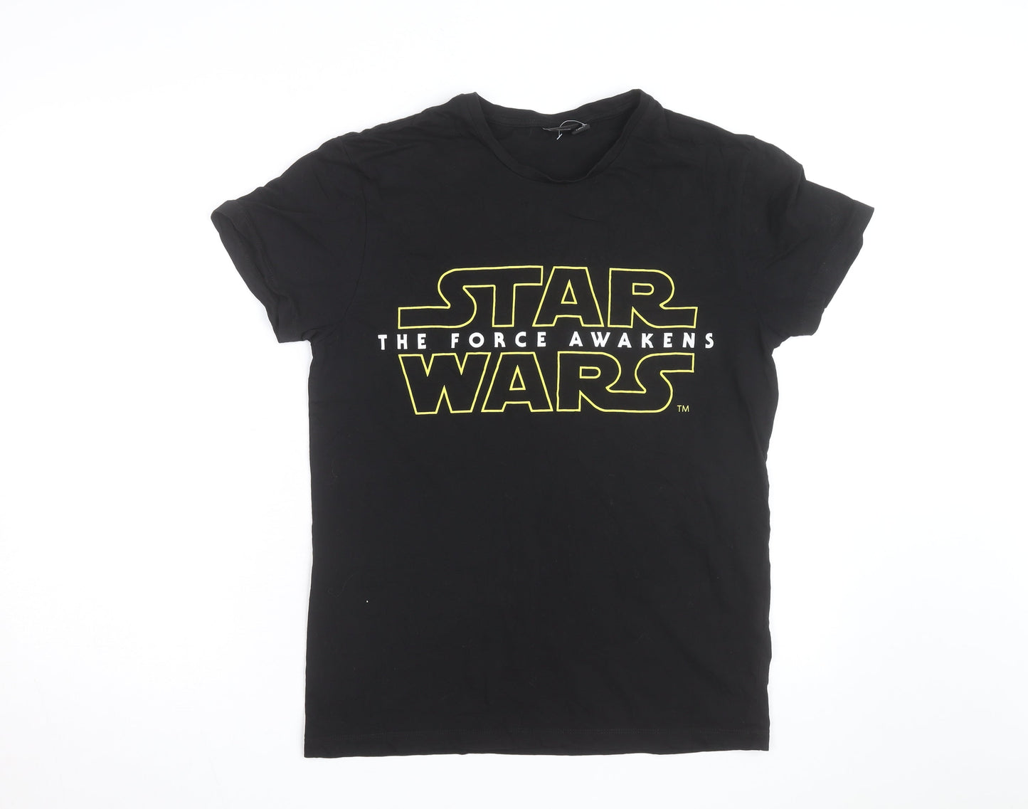 Star Wars The Force Awakens Black Men's Medium Graphic T-Shirt