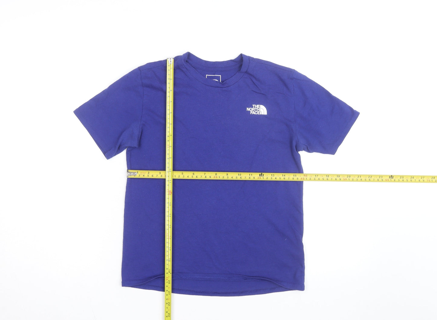 The North Face Boys Blue Regular Fit Logo Short Sleeve T-Shirt 10-11 Years