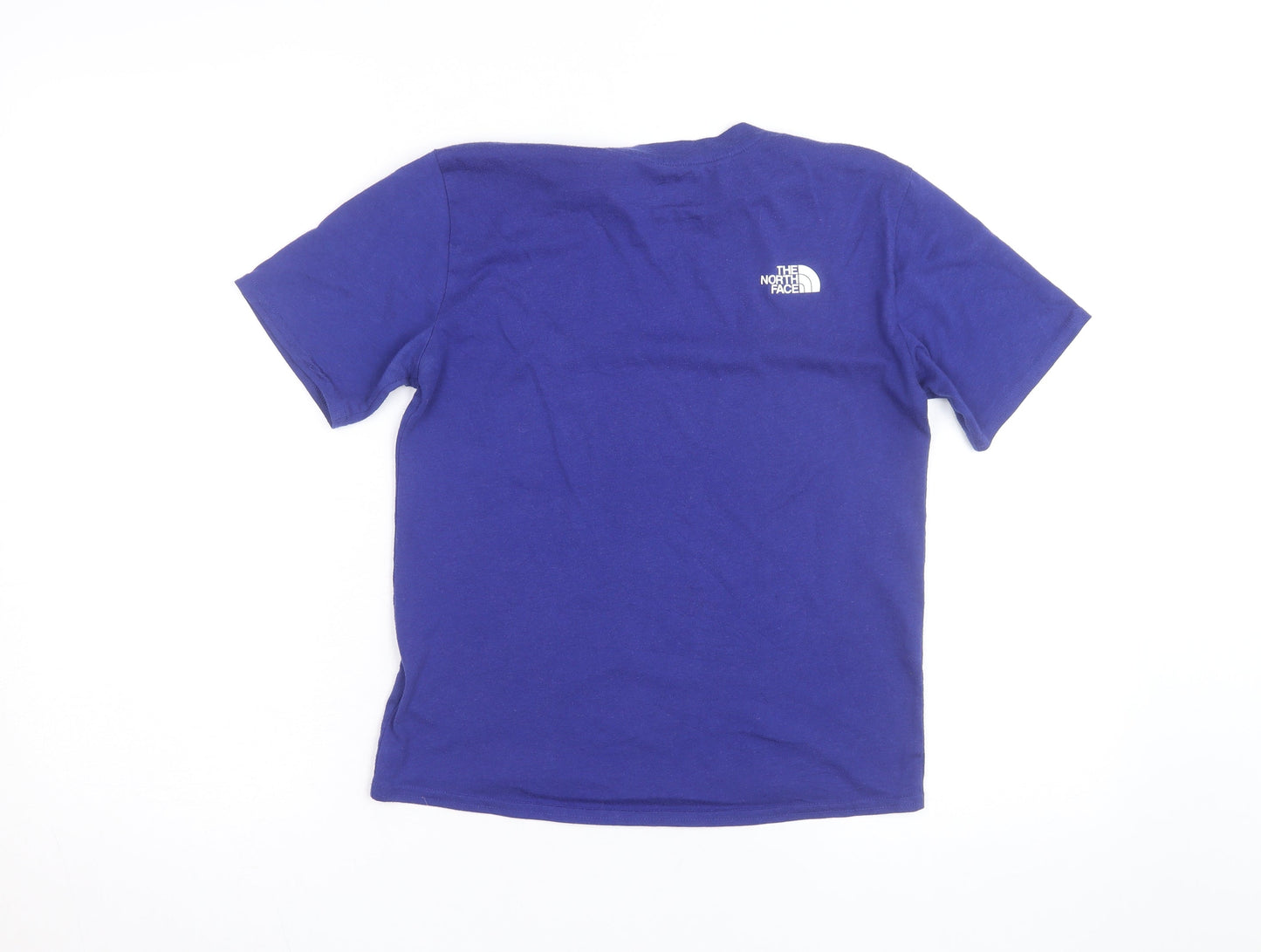 The North Face Boys Blue Regular Fit Logo Short Sleeve T-Shirt 10-11 Years