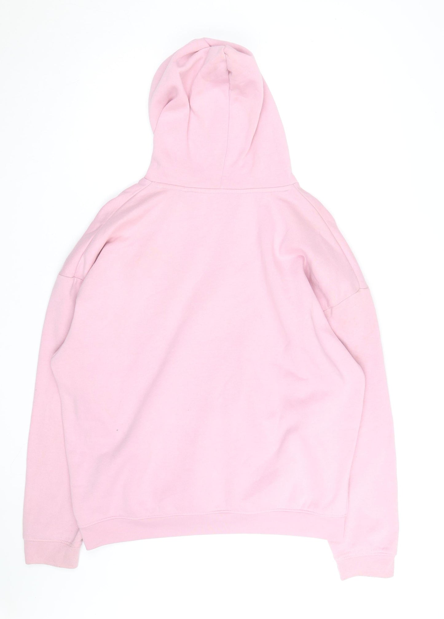 Bench Mens Pink Pullover Hoodie Size XL Cotton Blend Fleece Lined