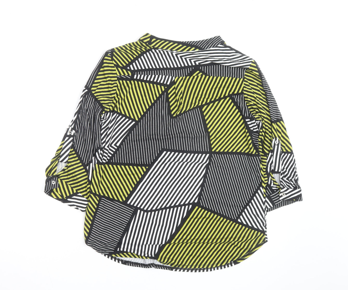 Wallis Women's Multicoloured Geometric Tunic Blouse Size S